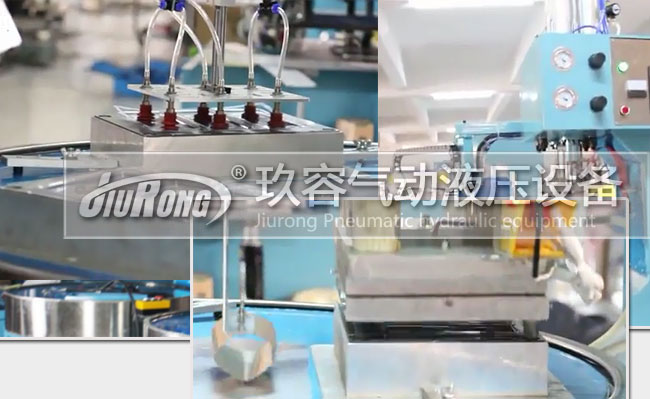 高周波熔斷機氣液增壓缸產品應用場景